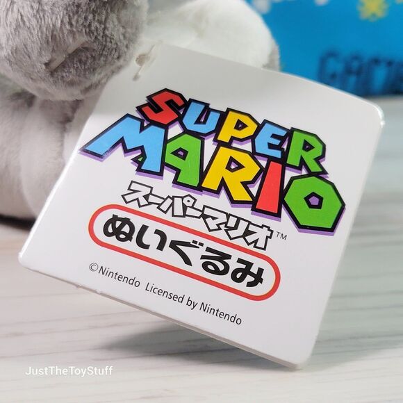 Super Mario Bros Morton Koopa Jr. 8" Sanei Nintendo Collectible Plush NWT - Picture 6 of 7